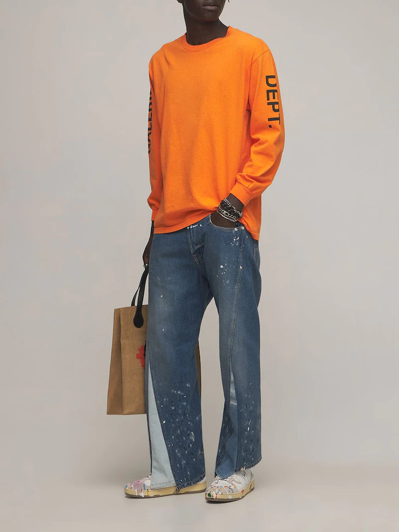 Gallery Dept. French Souvenir L/S T-shirt Orange