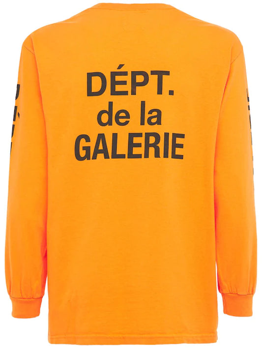 Gallery Dept. French Souvenir L/S T-shirt Orange