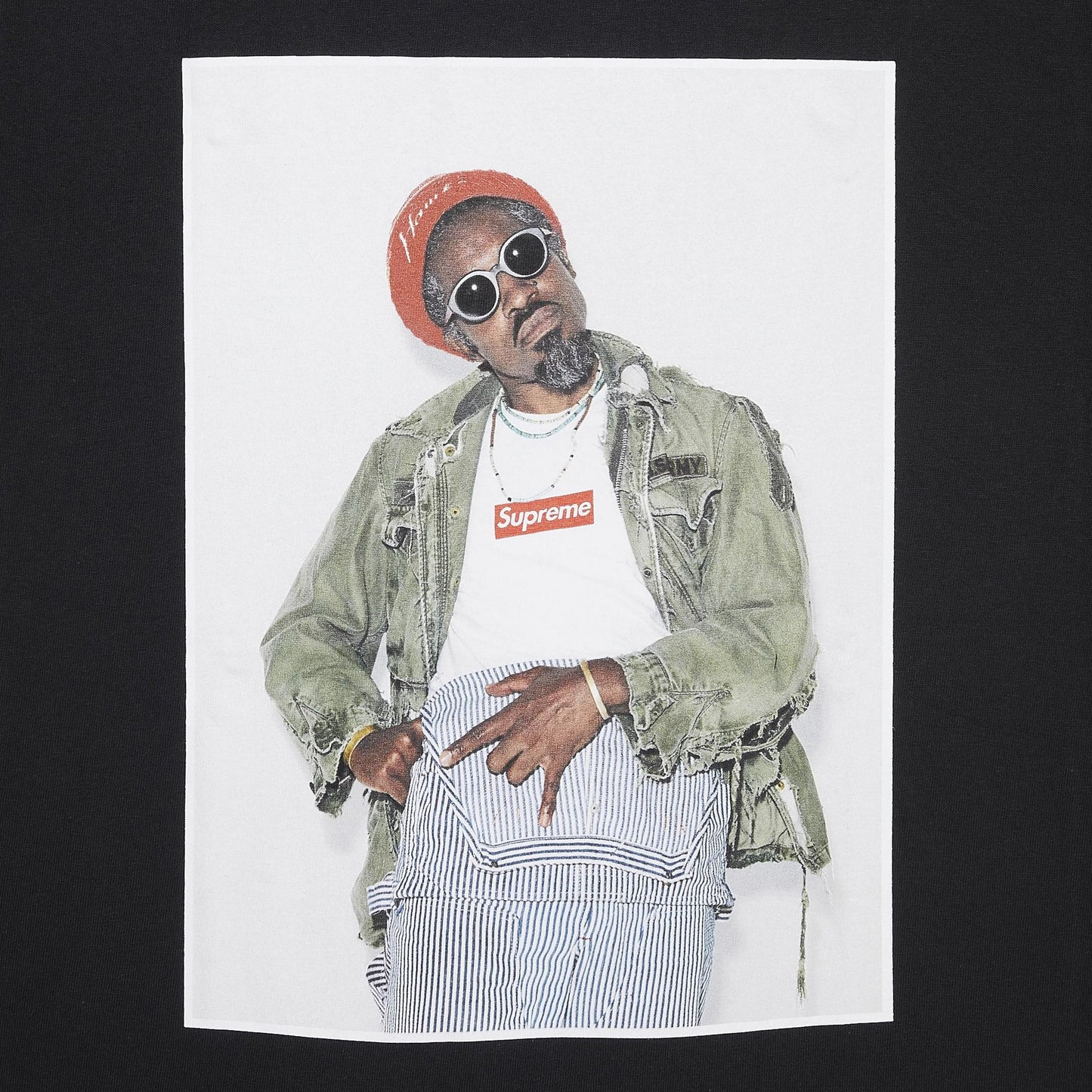 Supreme André 3000 Tee Black