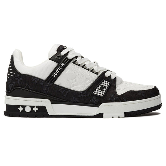 Louis Vuitton LV Trainer White Black White