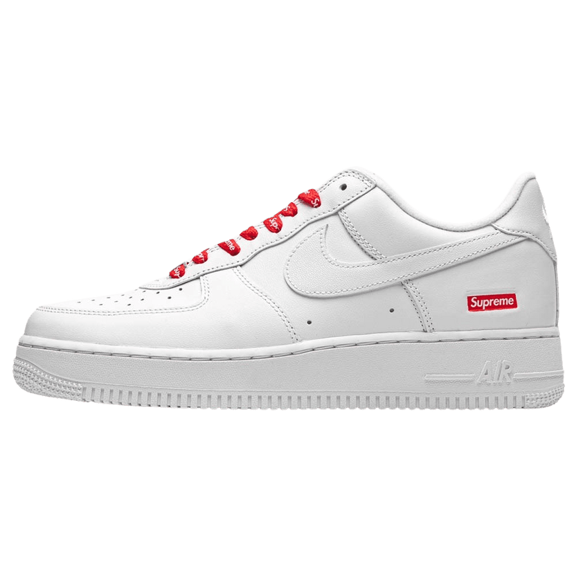 Supreme x Nike Air Force 1 Low 'Box Logo - White'